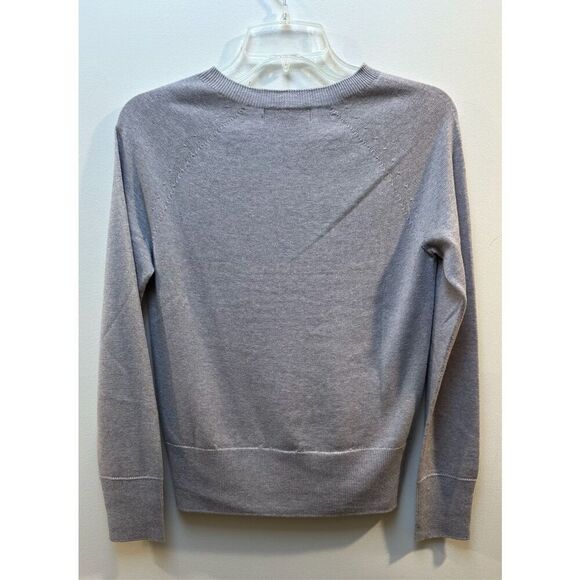 Banana Republic 100% Merino Wool women’s light purple sweater size XS. #36-1685 - Picture 3 of 3